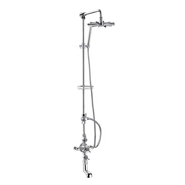 Square Bathroom Shower System Senducs Round