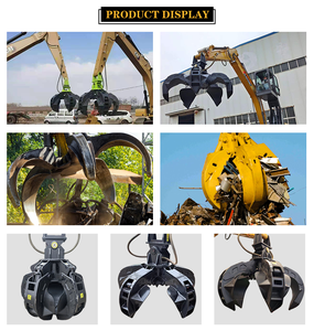 12-36t הידראולי קליפת תפוז מטח גרוטאות גרוטאות לחפירה - Product Image 6