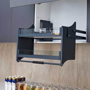 Cesta de Almacenamiento Extraíble de Vidrio para Armario, Estantes Extraíbles Automáticos - Product Image 5