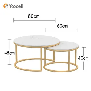 Yoocell beauty salon reception area coffee table cake table for customer service