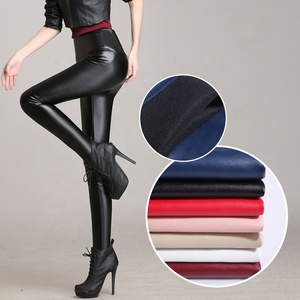 Nuovi Leggings Donna in <span class=keywords><strong>Ecopelle</strong></span> Elasticizzati Skinny <span class=keywords><strong>Pantaloni</strong></span> Aderenti in Pelle Nera - Product Image 5