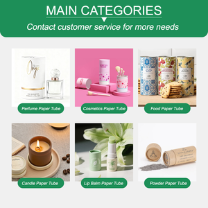 Cilindro ecológico impreso de lujo personalizado para aceites esenciales de 10ml aceites corporales bálsamos aromaterapia cosméticos tubo de papel - Product Image 5