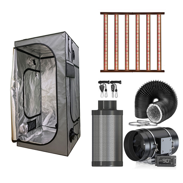 10" Air Filtration Combo Reversible Ec Motor Inline Duct Fan with Speed Controller