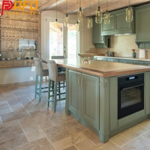 Sẵn Sàng Để Lắp Ráp Phong Cách Hiện Đại Hoàn Chỉnh Tủ Bếp Đặt Đảo Đồ Nội Thất Nhà Bếp Cho Biệt Thự - Product Image 3