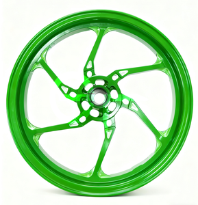Nouvelle jante de moto en alliage d'aluminium CNC au prix d'usine, adaptée à Yamaha NMAX 13 pouces 3.0J/3.5J avant/arrière - Product Image 4