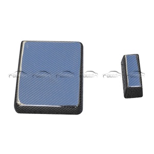 2 Piezas de Cubierta de Caja de Fusibles de Motor de Fibra de Carbono Real para Mitsubishi Lancer Evolution EVO 10 X 2008+ Estilo de Auto - Product Image 5