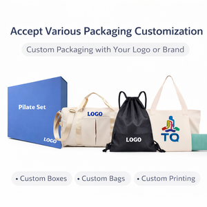 <span class=keywords><strong>Kit</strong></span> d'entraînement Pilates essentiel pour la maison, exercices d'étirement et de yoga - Product Image 6