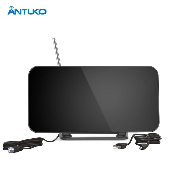 Antuko 4K 1080P Long Range DVB-T HDTV Indoor Antenna with VHF Support