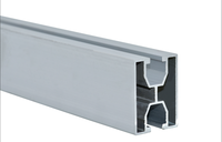 Rail de guidage solaire en aluminium réglable avec pinces de fixation et supports de cadre pour montage photovoltaïque
