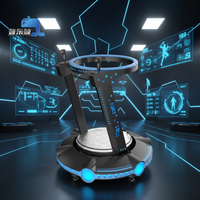 Machine de jeu VR d'intérieur fournie par l'usine, lunettes de réalité virtuelle 9D pour cinéma, idéales pour les parcs d'aventure