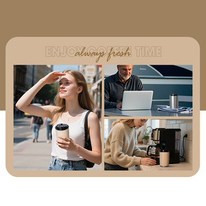 <span class=keywords><strong>Mug</strong></span> à café <span class=keywords><strong>isotherme</strong></span> en acier inoxydable de qualité supérieure, sans BPA, 14 oz, couleur personnalisée, conserve la chaleur ou le froid longtemps, idéal pour les voyages, cadeau - Product Image 6