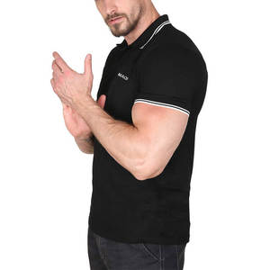 Ropa Deportiva Personalizada para Hombre, de Secado Rápido, Protección UPF, Ligera, de Manga Corta, para Resort, Golf, Tenis - Product Image 4