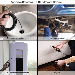 Các giá rẻ nhất wifi nội soi Máy ảnh không dây Night Vision Led Lights 8 điện thoại di động - Product Image 5