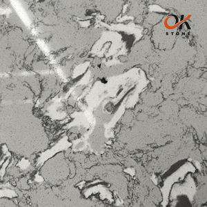 طاولات طعام بسطح من حجر الكوارتز، طاولة مستديرة من حجر الكوارتز، سطح مطبخ من حجر الكوارتز الصناعي - Product Image 1