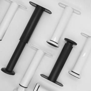 Pied télescopique inférieur moderne en forme de T pour meubles de salon cadre en métal réglable rangées de jambes <span class=keywords><strong>support</strong></span> de pied moyen panneau de bois - Product Image 3