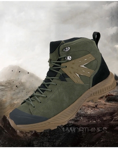 Scarpe da trekking impermeabili da uomo e da <span class=keywords><strong>donna</strong></span>, stivali da lavoro, scarpe antiscivolo antiscivolo leggere e resistenti - Product Image 6