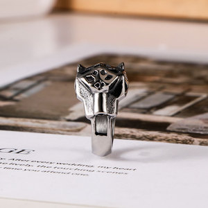Animal Zodiac Leopard Head <b>Ring</b> SA852 Men's Fashion Jewelry Gift - Product Image 1