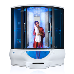 Baño <span class=keywords><strong>de</strong></span> lujo Sala <span class=keywords><strong>de</strong></span> ducha <span class=keywords><strong>de</strong></span> <span class=keywords><strong>vapor</strong></span> <span class=keywords><strong>con</strong></span> bañera <span class=keywords><strong>de</strong></span> <span class=keywords><strong>hidromasaje</strong></span> para dos personas <span class=keywords><strong>Cabinas</strong></span> <span class=keywords><strong>de</strong></span> ducha <span class=keywords><strong>con</strong></span> <span class=keywords><strong>sauna</strong></span> - Product Image 5