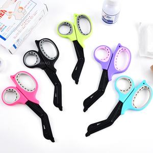 Desain baru 7.5 inci EMT EDC gunting Trauma ergonomis pegangan nyaman pegangan Multi Warna gunting perban pertolongan pertama perawatan medis - Product Image 6