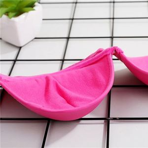 Áo ngực cho phụ nữ màu đen trắng sâu U thấp cắt đôi cốc đẩy lên thu thập vú phụ nữ đồ lót áo ngực đồ lót vú nhỏ - Product Image 3