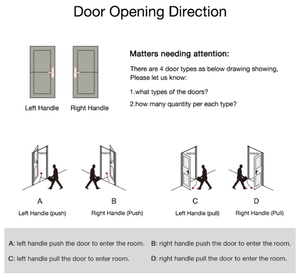 ספק זהב מותאם אישית מחיר סביר מלון ידית דלת נעילה עבור מלון - Product Image 6
