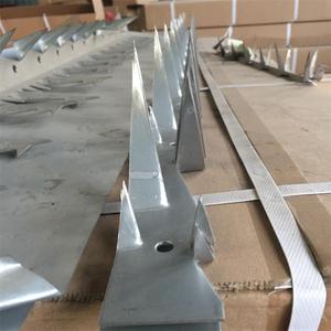 大きな亜鉛メッキ壁スパイクアンチクライムスパイク壁かみそりスパイク - Product Image 6