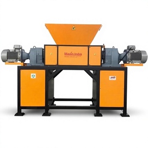 Déchiqueteuse de fil synthétique de qualité supérieure, à double arbre, semi-automatique, pour le recyclage textile, capacité de 3000 kg/h - Product Image 1
