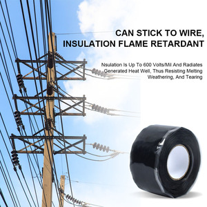 Silikon Băng Keo Dính Nhiệt Độ Cao 33kv Cách Điện 260C Băng Keo Silicon Nung Chảy - Product Image 4