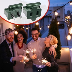Holiday Christmas <b>Lighting</b> Outlet Male and Female Slip <b>Plug</b> Set Vampire <b>Plug</b> Zip <b>Plug</b> Wholesale - Product Image 4
