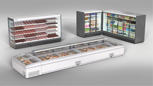 R290 Kết Hợp Đảo Tủ Đông Trượt Tempered Low-e Thủy Tinh Nắp Thiết Kế Đảo Hiển Thị Tủ Đông - Product Image 5