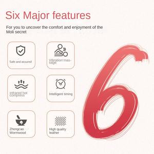 Masseur de pieds à pression d'air sans fil à compression chaude Relaxation des jambes et enveloppement de <span class=keywords><strong>circulation</strong></span> sanguine - Product Image 5