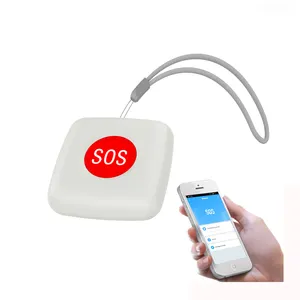 SZMYQ Tuya SOS-Taste Ältere Sicherheit ZigBee Smart App Monitor Tragbares Notfall haus Sos Sicherheit Selbstverteidigung Ala