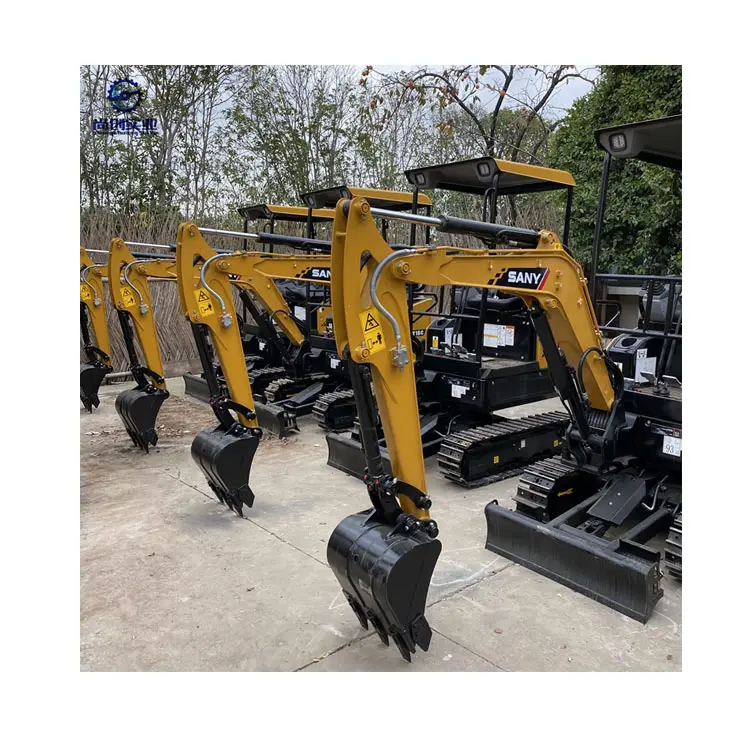 used mini excavators Sany sy16c China made cheap and durable second hand mini excavators sy16 with spare parts
