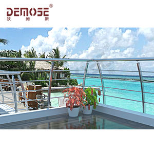 Design contemporaneo in acciaio Inox 304 (SS304) ringhiere per balcone Inox Guard rail & balaustre in acciaio Inox asta ringhiera - Product Image 5