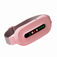 Cinturón de Calentamiento Menstrual Recargable con 4 Modos de Vibración, Alivio de Cólicos Menstruales para Mujeres, Cinturón de Calentamiento para la Cintura, Gran Venta 2026