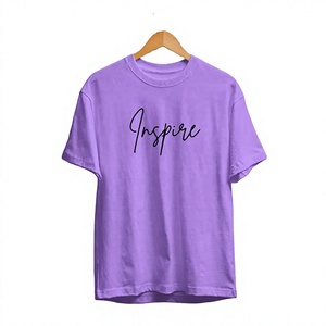 T-shirt femme à sequins lettres, 160 GSM, coton, col rond, manches courtes, coupe classique, éco-responsable, anti-boulochage, faible MOQ - Product Image 1