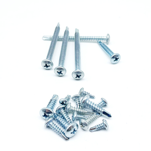 Vis autoperceuses en acier au carbone DIN7504N, tête cylindrique Phillips, zinguées classe 4, métriques, marque <span class=keywords><strong>SUNO</strong></span>, certifiées ISO9001 - Product Image 1