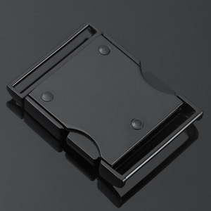 Hebilla de Liberación Lateral de Aleación Negra de 30 mm, Accesorio Duradero para Bolsas, Mochilas y Ropa - Product Image 2