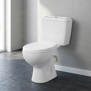 ชุดสุขภัณฑ์แบบสองชิ้น เซรามิก พร้อมระบบ P-Trap แบบ Washdown ระบบ Dual Flush แบบติดตั้งบนพื้น - Product Image 5