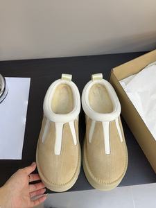 Nouvelles Bottes d'Hiver Unisexe 2026 de Haute Qualité, Chaussons Chauds en Laine Luxueuse, Bottines Montantes avec Tige en Tissu Coton - Product Image 2