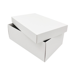 KAKA moin cher boite avec couvercle de carton logo noir chaussures emballage - Product Image 3