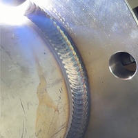 Mesin Las Otomatis Tipe Terbuka Flange-to-Pipe K400 + Kepala Las K-168 untuk Penggunaan di Lokasi OD 60-168mm
