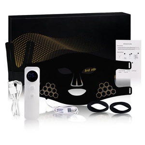 Masque de luminothérapie LED anti-âge pour le rajeunissement de la peau, masque facial en silicone, équipement de soin beauté à domicile - Product Image 6