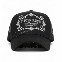 Cappellino da Baseball in Tela a 5 Pannelli con Visiera Larga, Chiusura con Fibbia Singola, Unisex, Regolabile, Personalizzabile, per Sport
