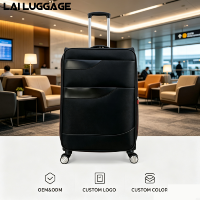 Ensemble de valises de voyage en tissu Oxford de haute qualité, durables, à 4 roues pivotantes, fournisseur en gros