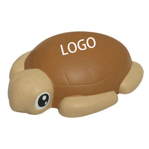 Wholesale Promotional Custom Logo Advertising Sea Turtle Stress <b>Balls</b> Pu Stress Relievers Stress Toy Stress <b>Ball</b> - Product Image 1