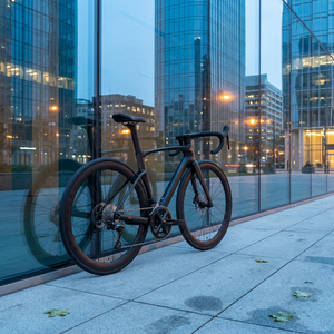 Vélo de route en fibre de carbone CYCLONE V3 Shimano 105 Di2 R7170 avec changement de vitesse électronique, jantes en carbone Wave, vélo de course - Product Image 6
