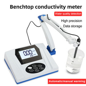 Mètre de conductivité portable professionnel, testeur de conductivité de l'eau numérique précis pour le laboratoire, appareil de mesure de haute précision - Product Image 1