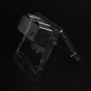 Embalaje en blíster de concha de almeja de plástico desechable transparente personalizado para Señuelos de Pesca para Pegatinas de velas uso artesanal - Product Image 2