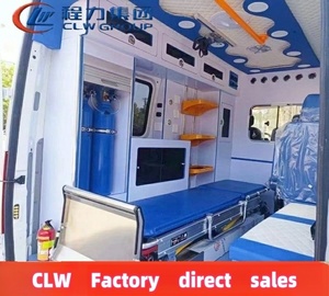 Véhicule <span class=keywords><strong>d</strong></span>'<span class=keywords><strong>ambulance</strong></span> personnalisé, moteur diesel LHD, grand espace, équipement médical, brancard, réservoir <span class=keywords><strong>d</strong></span>'<span class=keywords><strong>oxygène</strong></span> - Product Image 4